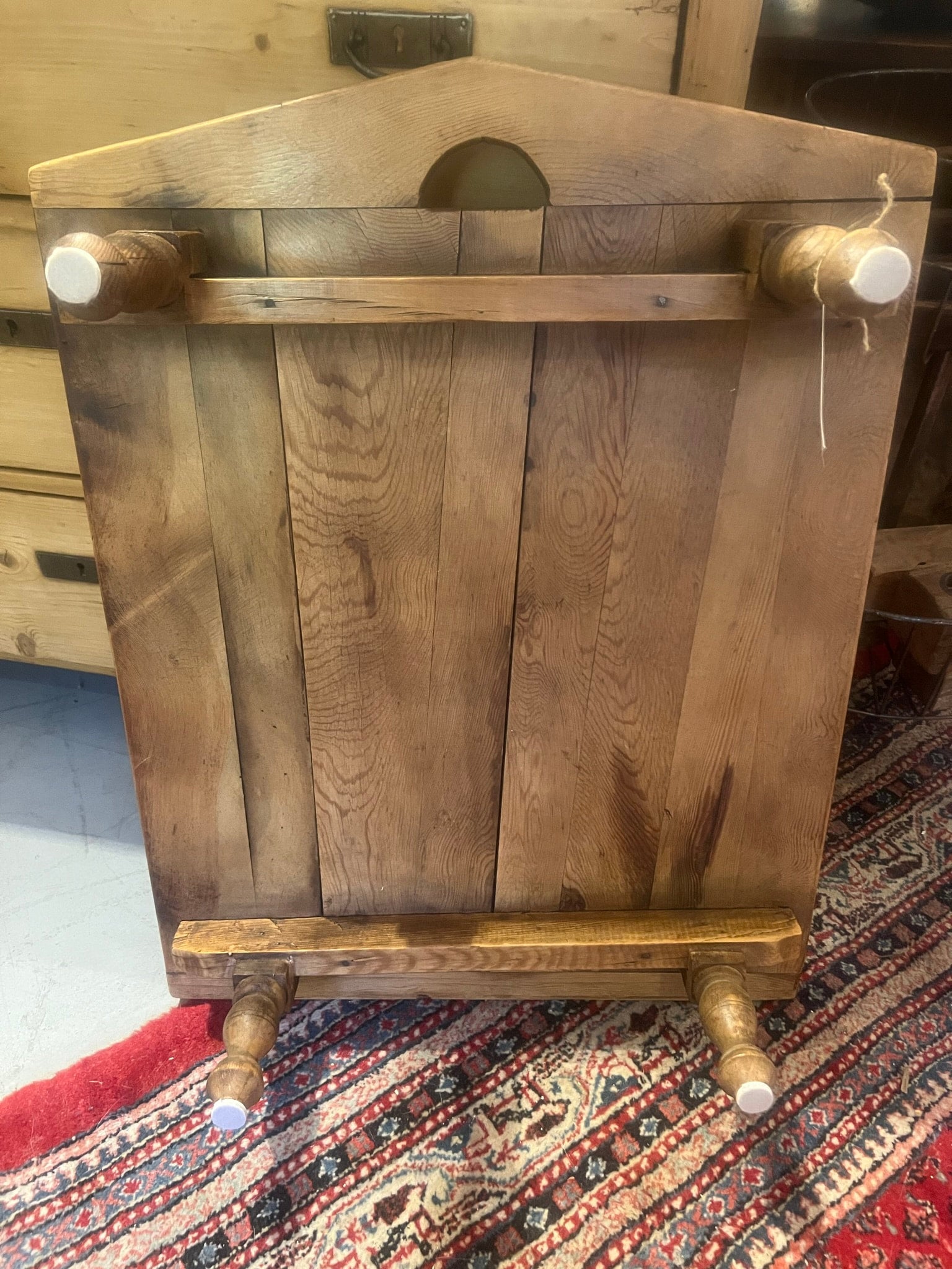 Antique worn cutting boards with handles 3 — Plate & Patina